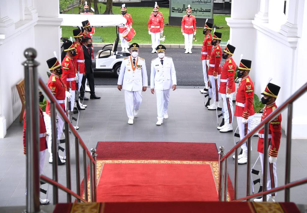 Mahyeldi dan Audy Resmi Dilantik Presiden Jokowi Sebagai Gubernur dan Wakil Gubernur Sumbar