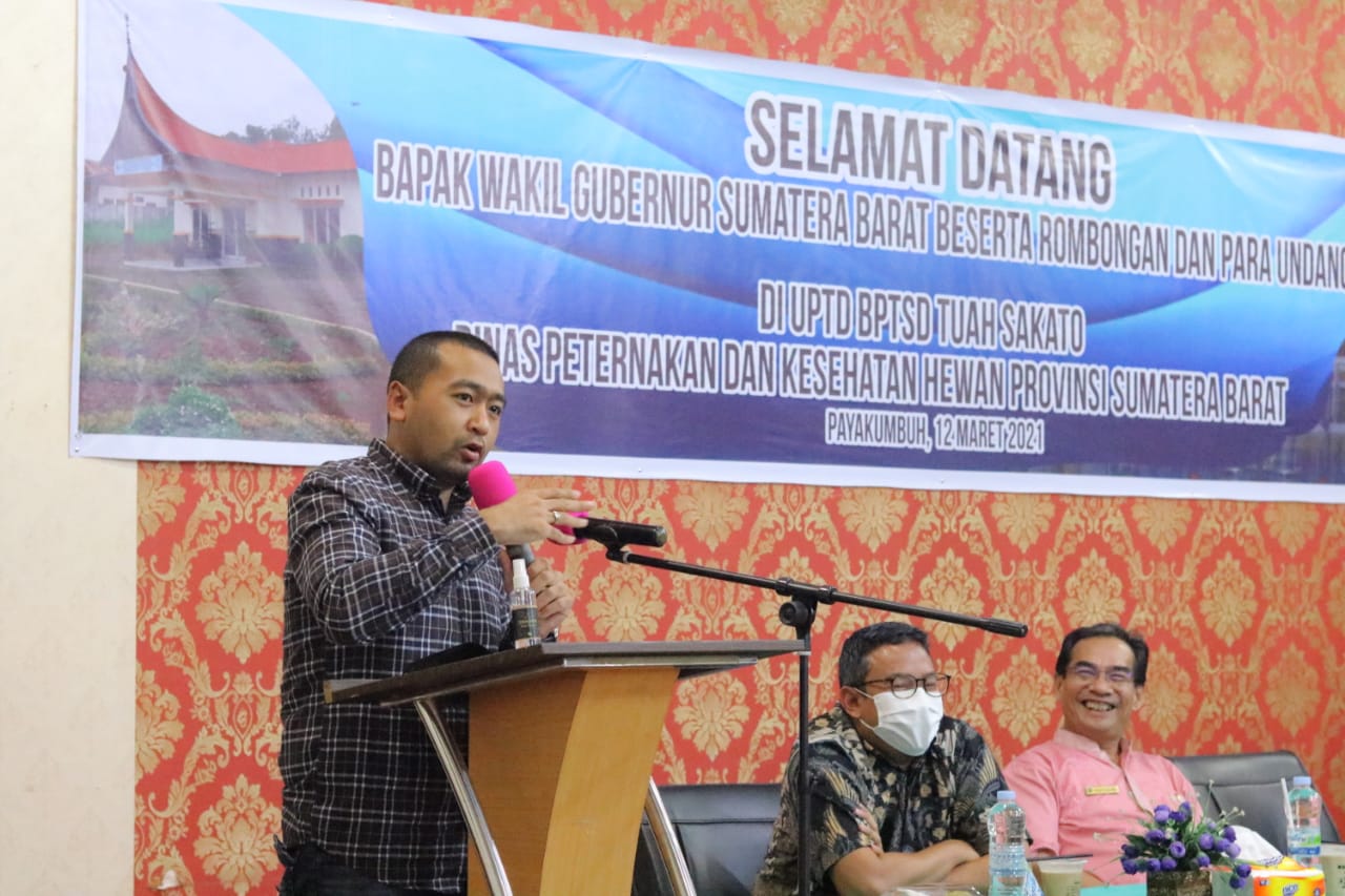 Silaturahmi Bersama Perternak, Wagub Sumbar Usulkan Program Unggulan