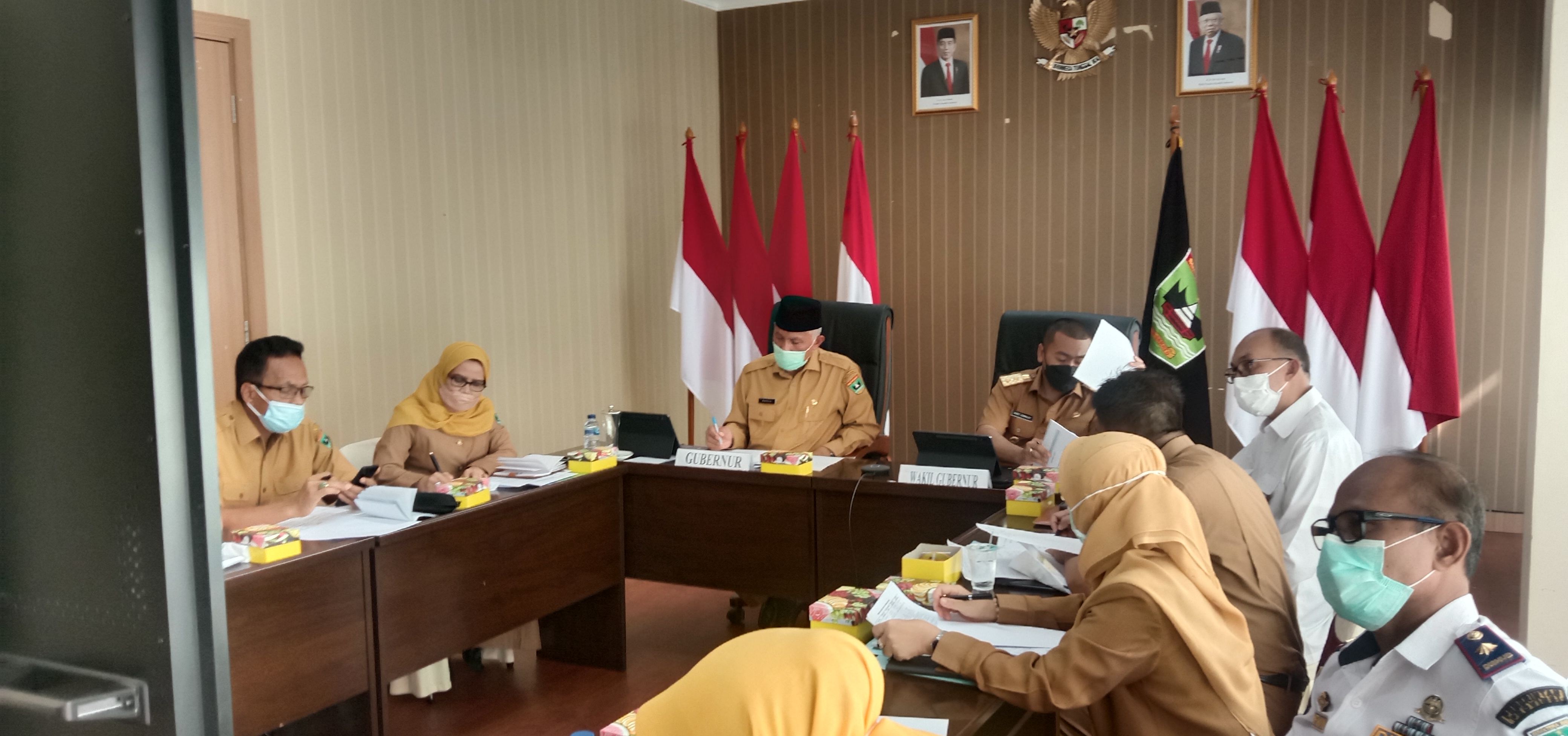 Rakor Bersama Menko Marves, Gubernur Mahyeldi Usulkan Percepatan Pembangunan Infrastruktur Sumbar.