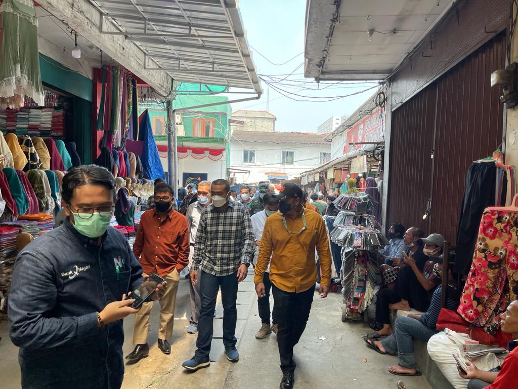 Wagub Audy Joinaldy Bersilaturrahmi, Pedagang Urang Awak Tanah Abang Siap Beralih Besarkan Bank Nagari