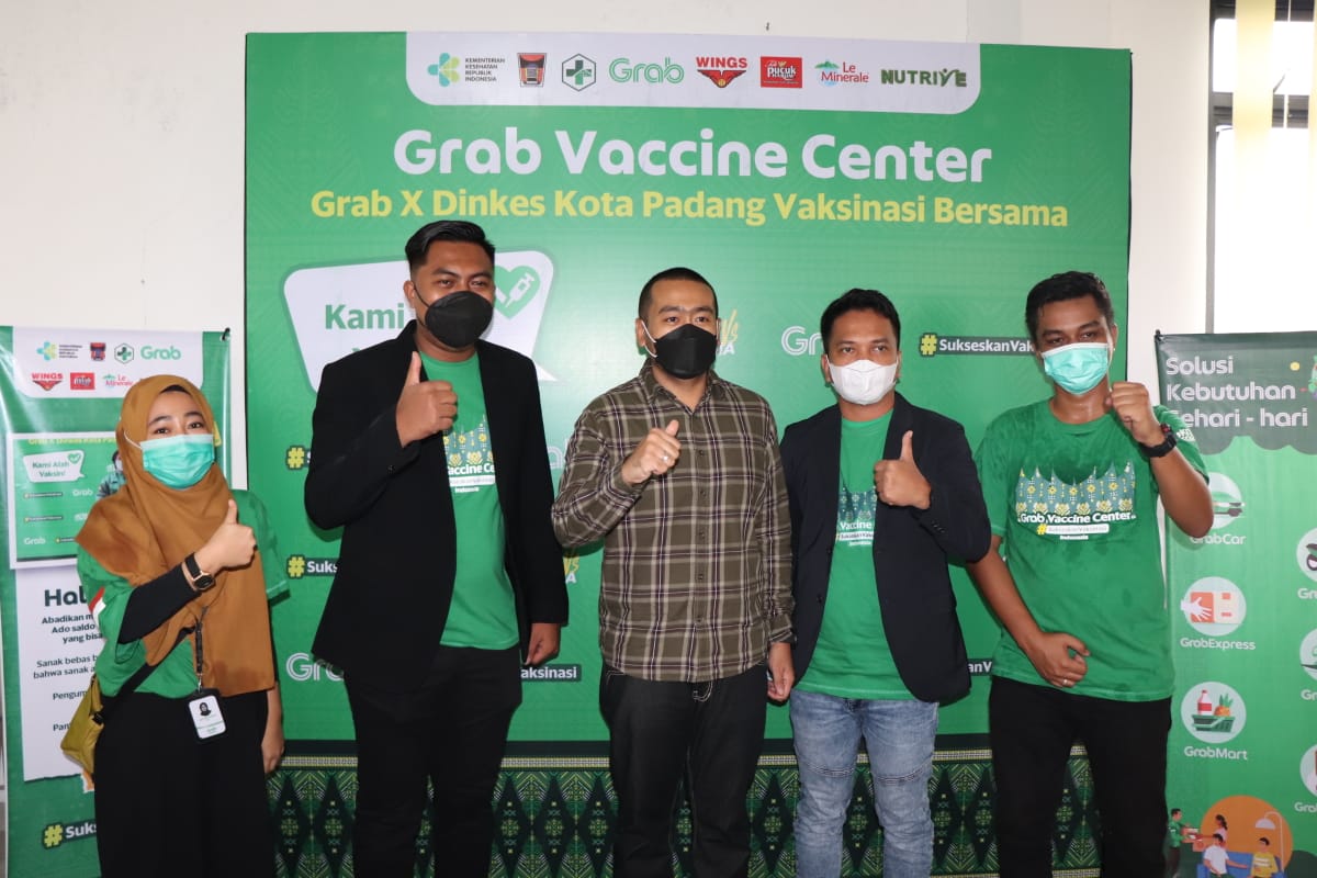 Melalui Grab, Wagub Sumbar Harapkan Jumlah Presentase Vaksinasi Lansia Meningkat