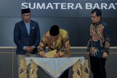 Kerjasama Bidang Pariwisata dan UMKM Pemprov Sumbar Gandeng Jabar