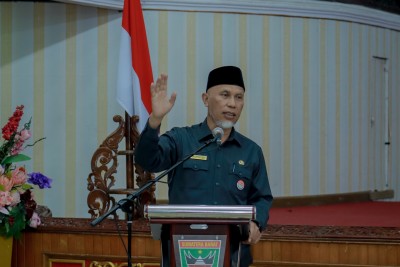 Buka Lomba Paduan Suara Mars Sumbar, Gubernur Mahyeldi Minta Segera Disosialisasikan