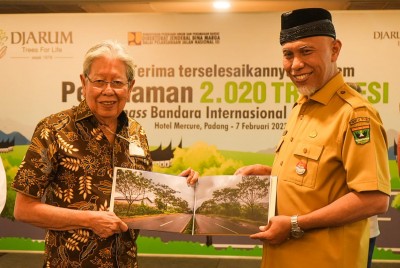 Gubernur Mahyeldi Apresiasi Program Djarum Foundation di Sepanjang Jalur Bypass - BIM 