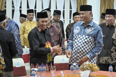 Sebagai Tanda Penghormatan Terhadap Tamu, Gubernur Mahyeldi Gelar Jamuan Makan Malam Dengan Gubernur Riau