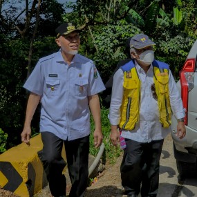 Menteri PUPR Setujui Prakarsa KPBU Fly Over Sitinjau Lauik, Gubernur Mahyeldi : Kita Segerakan Penyelesaian Revisi RTRW dan Mendorong Percepatan Izin Kawasan Hutan